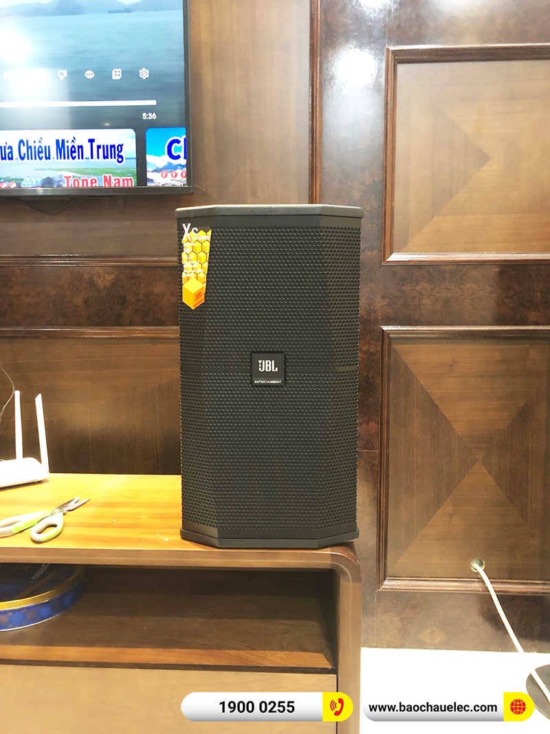 Lắp đặt dàn karaoke JBL 50tr cho anh Toán tại Hà Nội (JBL XS10, Crown T5, JBL KX180A, JBl VM300) 