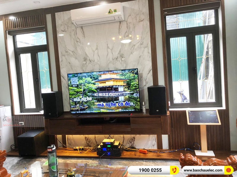 Dàn karaoke gia đình anh Huỳnh tại Hà Nội 
