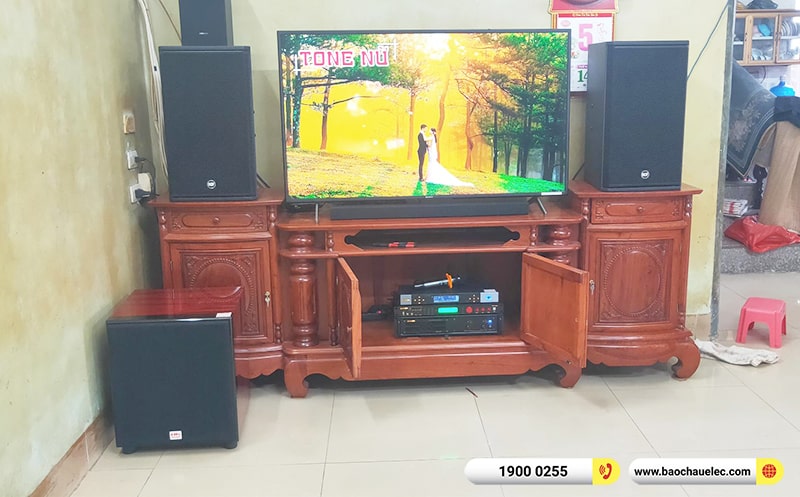 Lắp đặt dàn karaoke trị giá gần 60 triệu cho chú Duy tại Hà Nội 