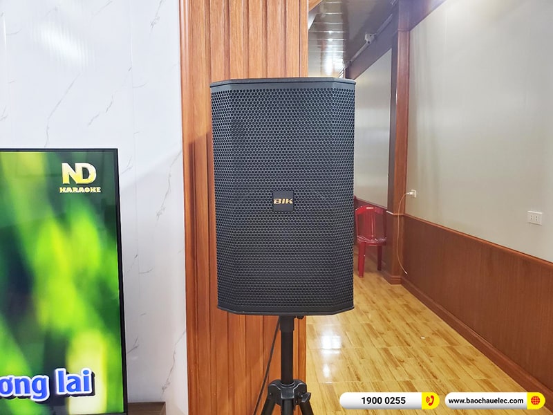 Lắp đặt dàn karaoke trị giá hơn 40 triệu cho anh Hải tại Hà Nội (BIK BSP 412II, VM620A, BPR-8500, SW612B, BIK BJ-U550) 