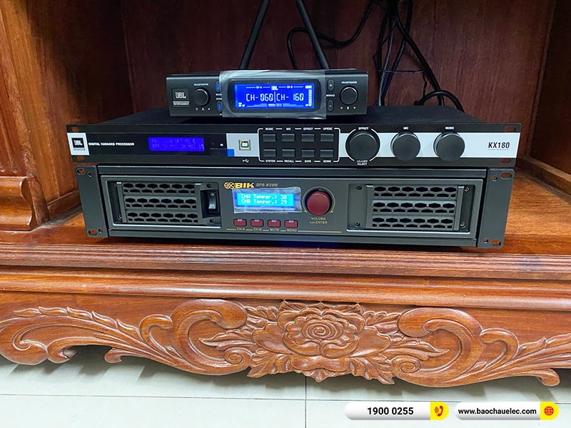 Lắp đặt dàn karaoke trị giá hơn 60 triệu cho anh Thanh tại Hà Nội (BMB CSS 1212SE, BPA-8200, KX180A, BJ-W25A, JBL VM300) 