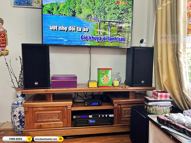 Lắp đặt dàn karaoke trị giá hơn 60 triệu cho anh Hiếu tại Hà Nội