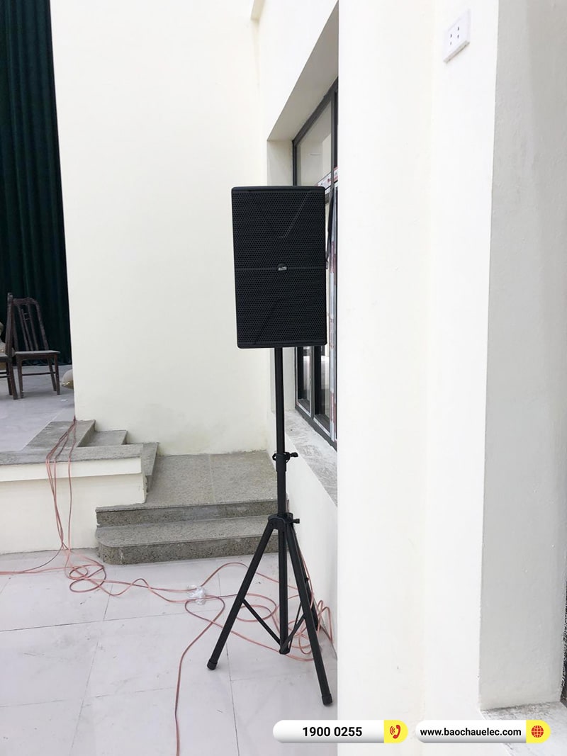 Lắp đặt dàn âm thanh hội trường cho Nhà văn hóa Thanh Xuân Bắc tại Hà Nội (Alto AT2000II, VM640A, X5 Plus, LS3000, BKSound X26A, BJ-U500)