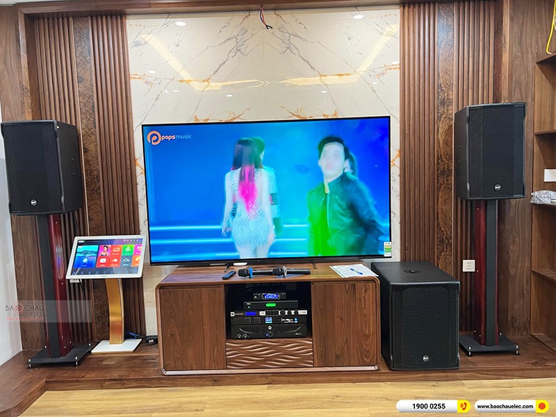 Lắp đặt dàn karaoke trị giá hơn 130 triệu cho anh Tiến tại Hà Nội
