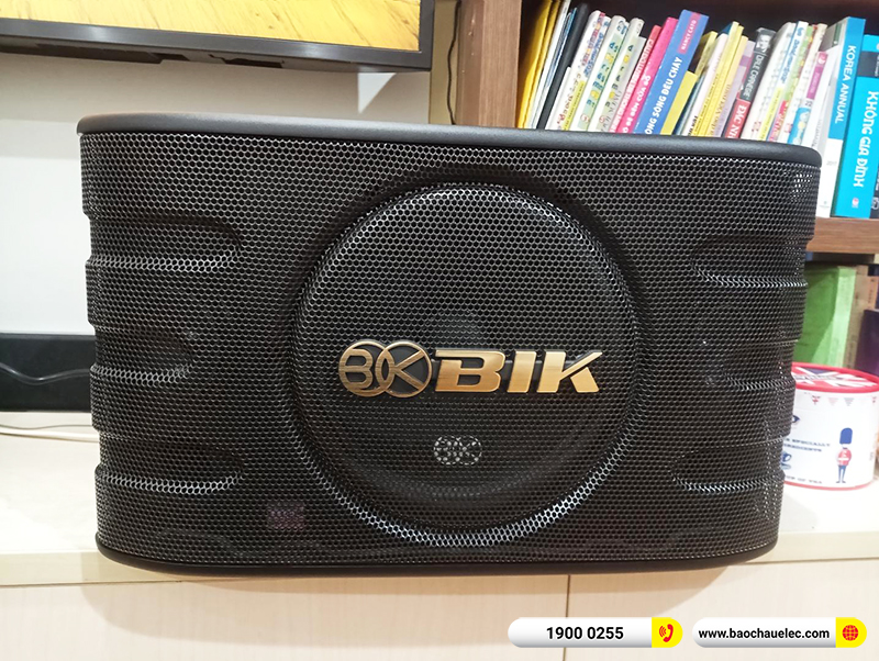 Lắp đặt dàn karaoke trị giá hơn 16 triệu cho chú Quân tại Hà Nội (BIK BJ-S668, BIK BJ-A88, BIK BJ-U100) 