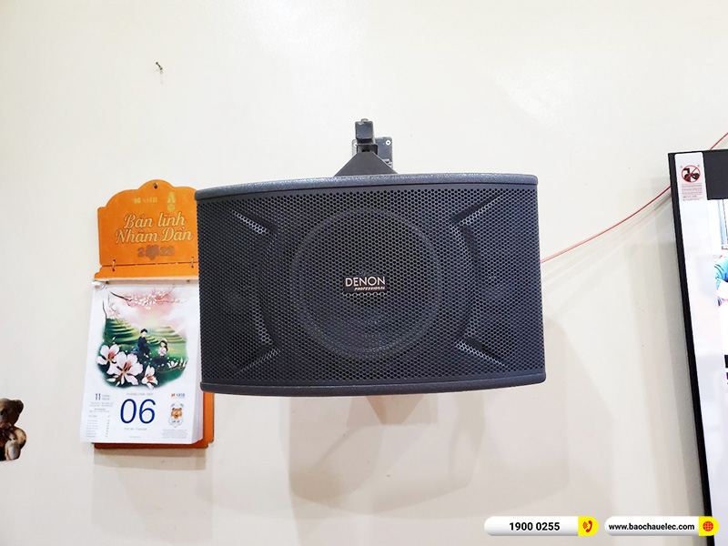 Lắp đặt dàn karaoke trị giá khoảng 14 triệu cho anh Bình tại Hà Nội (Denon DP-C10, BKSound DKA 5500) 