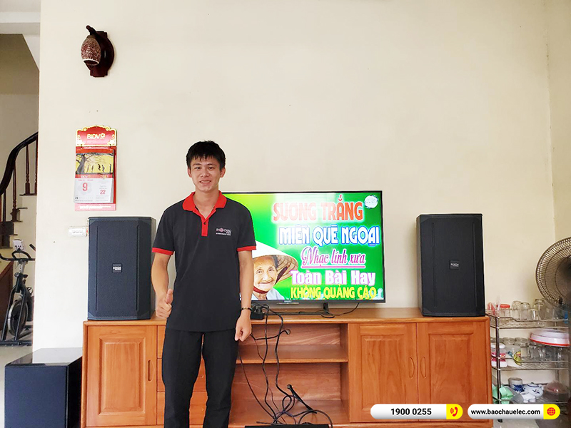 Lắp đặt dàn karaoke trị giá gần 50 triệu cho anh Huy tại Hà Nội (Denon DN512, VM620A, BPR-5600, BJ-W25A, BJ-U100) 