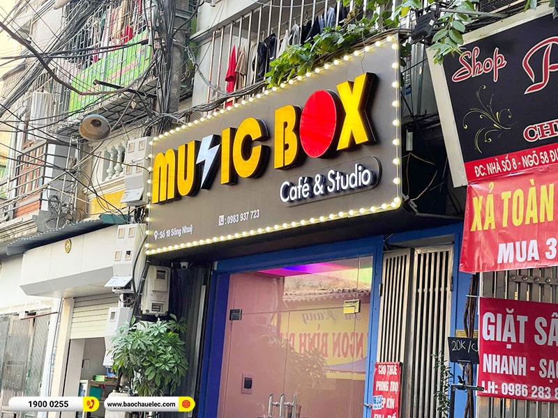  Lắp đặt hệ thống 11 phòng karaoke box mini cho quán Music Box tại Hà Nội (JBL MK08, JBL CV1852T, BKSound DKA 5500)
