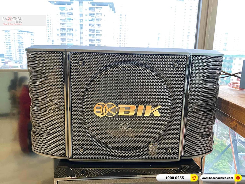 Lắp đặt hệ thống âm thanh công ty TNHH Giáo dục và thương mại Riki Việt Nam (BIK BJ-S998X, BKSound DKA 6500, BIK BJ-W25A) 