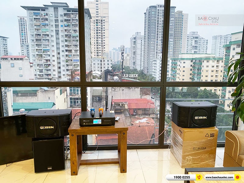 Lắp đặt hệ thống âm thanh công ty TNHH Giáo dục và thương mại Riki Việt Nam (BIK BJ-S998X, BKSound DKA 6500, BIK BJ-W25A) 
