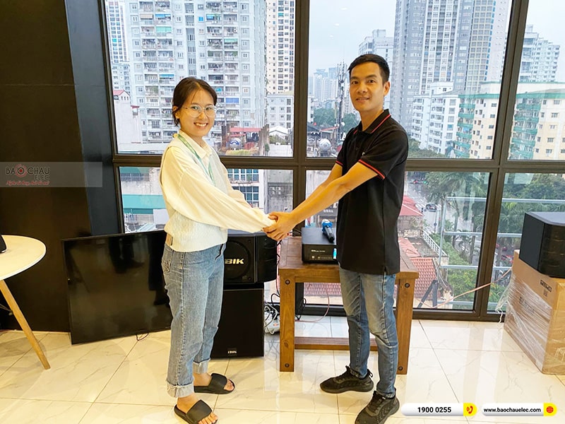 Lắp đặt hệ thống âm thanh công ty TNHH Giáo dục và thương mại Riki Việt Nam (BIK BJ-S998X, BKSound DKA 6500, BIK BJ-W25A) 