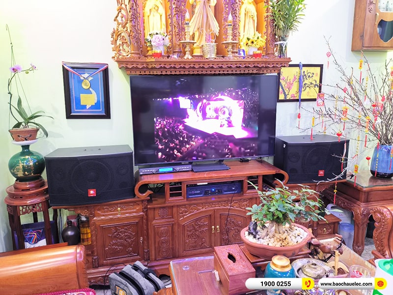 Lắp đặt dàn karaoke trị giá khoảng 40 triệu cho anh Lương tại Hà Nội (JBL CV1252T, Crown T5, BKSound X5 Plus, SW612C, BCE U900 Plus X) 