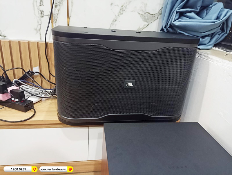 Lắp đặt dàn karaoke trị giá gần 30 triệu cho anh Minh tại Hà Nội (JBL RM210, DSP-9000 Plus, JBL A100P, BJ-U100) 