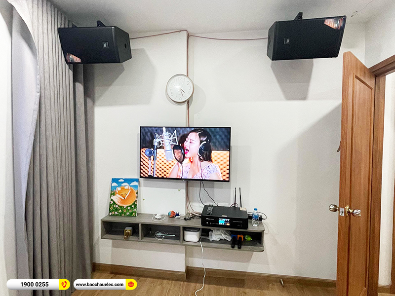 Lắp đặt dàn karaoke JBL hơn 29tr cho anh Quế tại Hà Nội (JBL MTS12, BKSound DKA 6500) 