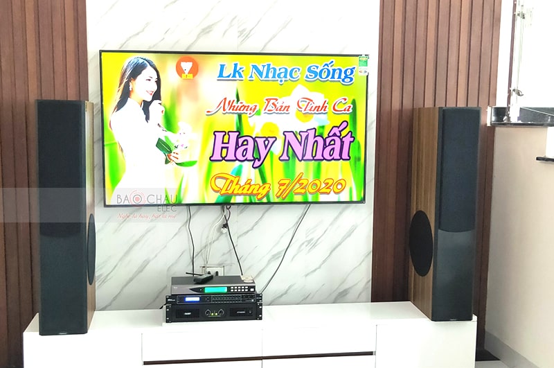 Dàn karaoke gia đình anh Đông ở Từ Liêm, HN