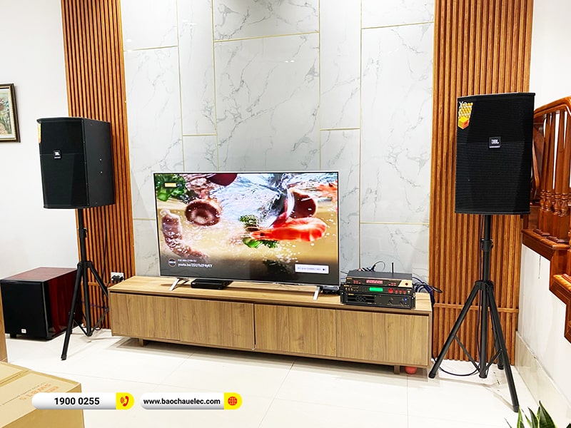 Lắp đặt dàn karaoke trị giá hơn 60 triệu cho anh Hữu tại Hà Nội