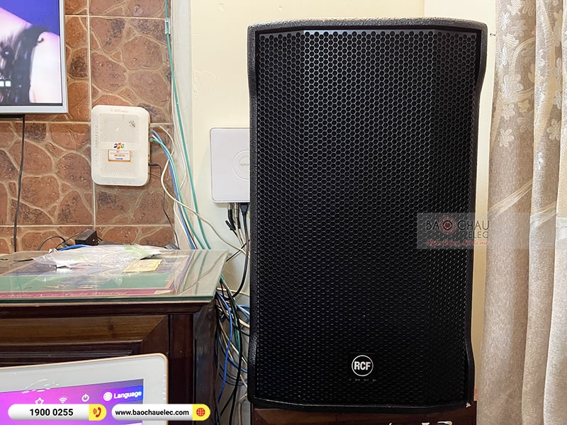 Lắp đặt dàn karaoke chị Kim Anh tại Hà Nội