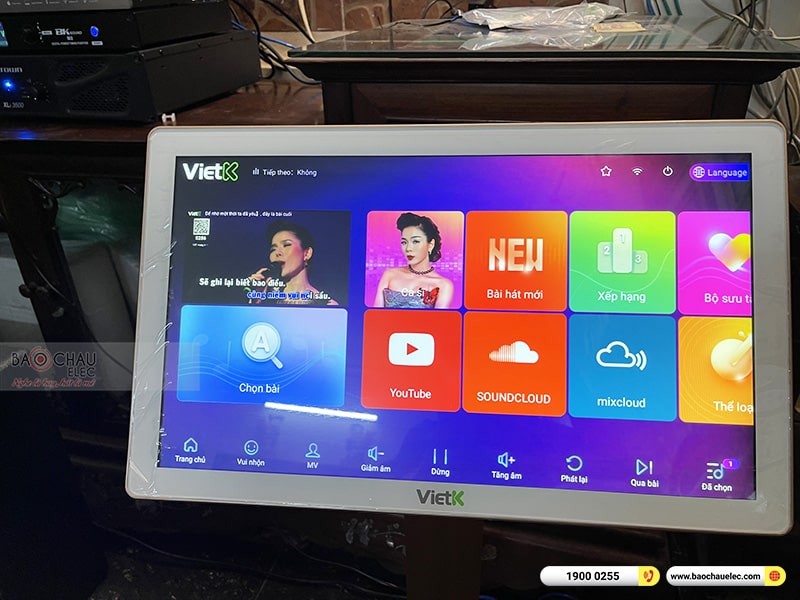 Lắp đặt dàn karaoke chị Kim Anh tại Hà Nội