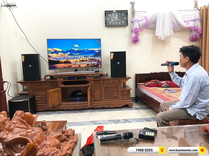 Lắp đặt dàn karaoke trị giá gần 80 triệu cho anh Khánh tại Hà Nội (JBL XS12, Crown Xli2500, KX180A, Pasion 12SP, JBL VM200) 