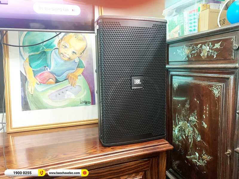 Lắp đặt dàn karaoke JBL 89tr cho Đức tại Hà Nội (JBL KP6010, Xli2500, KX180A, JBL A120P, WB-5000, BKSound M8) 