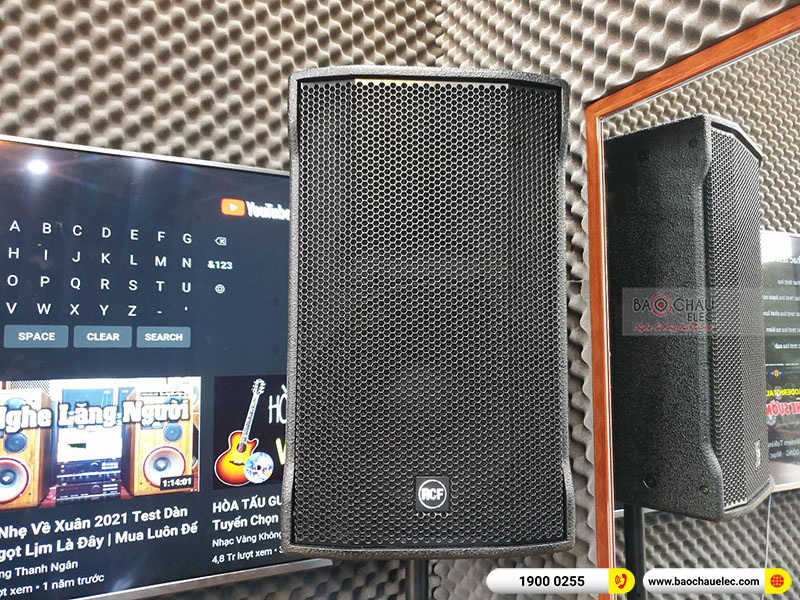 Dàn karaoke gia đình anh Dương