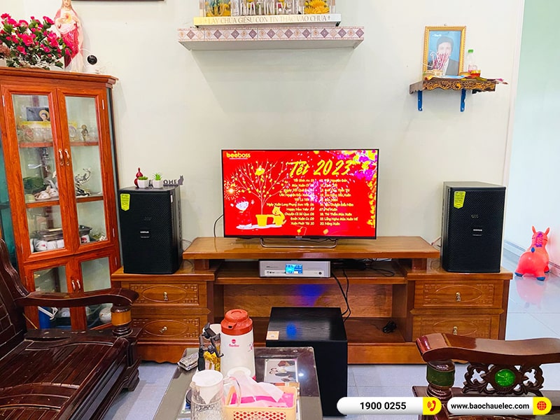 Lắp đặt dàn karaoke trị giá hơn 20 triệu cho anh Duy tại Thái Nguyên (Domus DP6100 Max, BKSound DKA 6500, SW312B) 