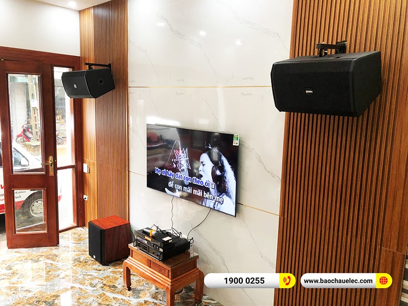 Lắp đặt dàn karaoke trị giá hơn 40 triệu cho anh Lâm tại Hà Nội 