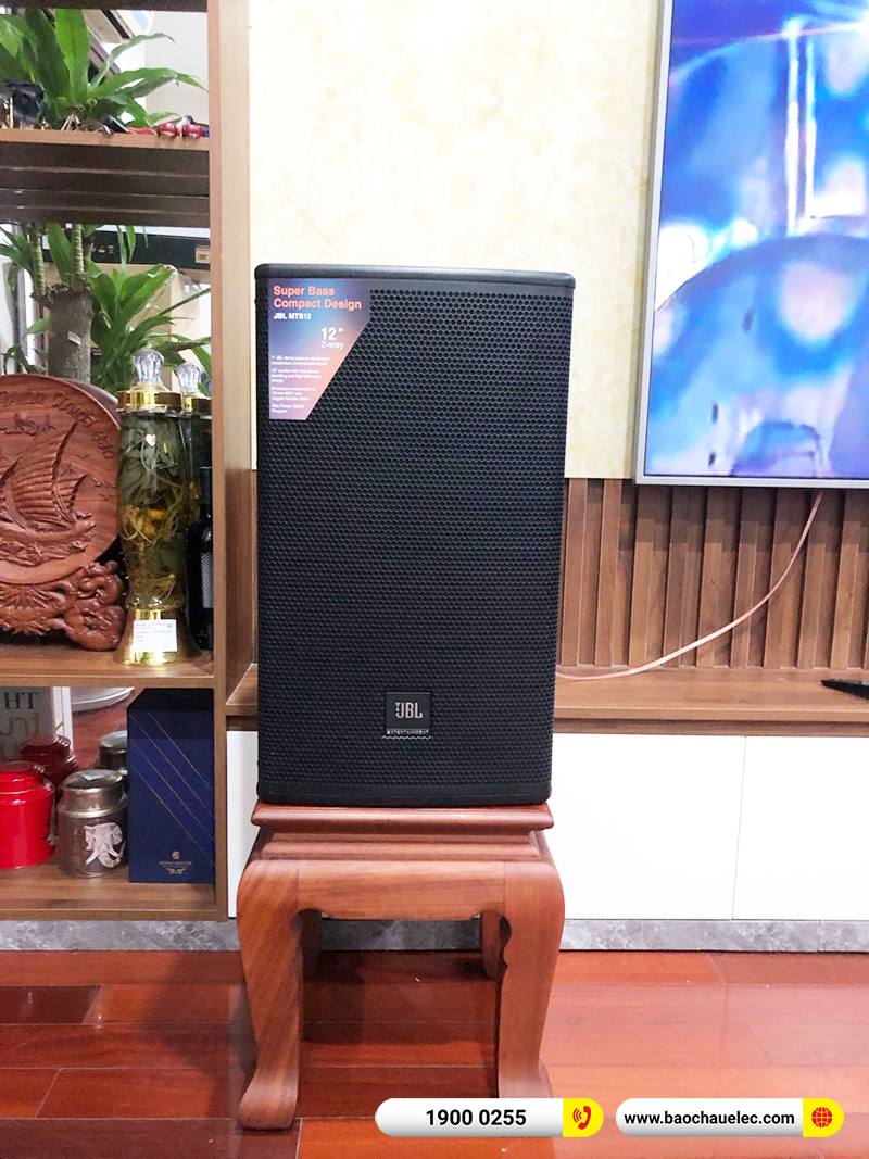 Lắp đặt dàn karaoke trị giá hơn 50 triệu cho anh Quảng tại Hà Nội (JBL MTS12, Crown T5, KX180A, JBl VM300) 