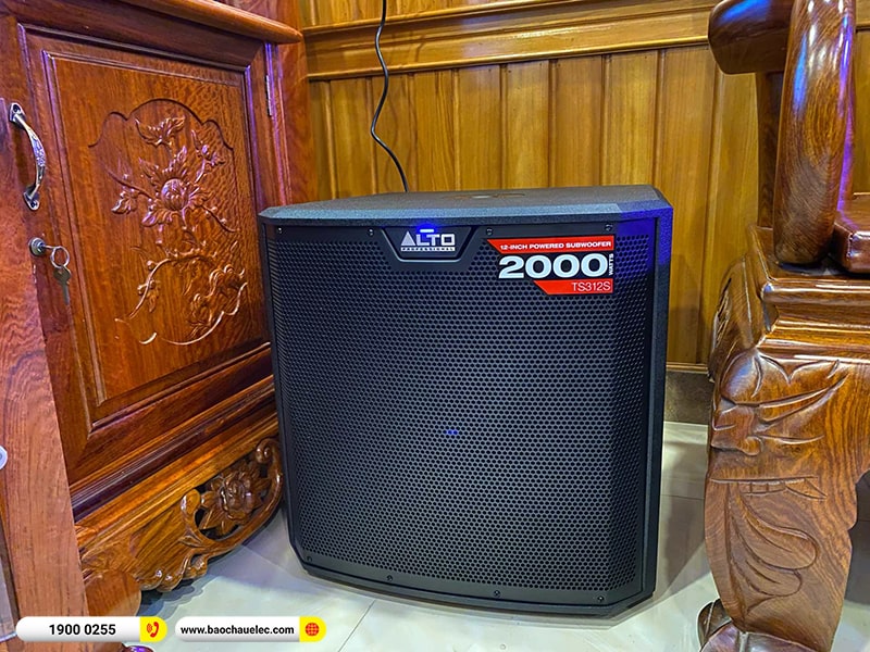 Lắp đặt dàn karaoke trị giá gần 90 triệu cho anh Tuấn tại Điện Biên (RCF CMAX 4110, Crown T5, KX180A, TS312S, JBL VM200)