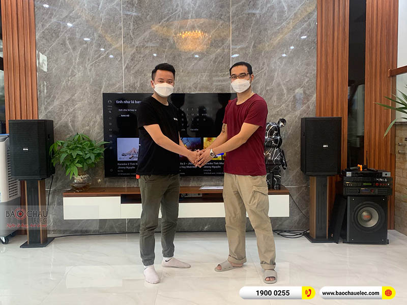 Lắp đặt dàn karaoke anh Giang tại Thái Nguyên