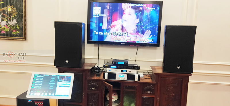 dàn karaoke gia đình anh Hải Anh tại Hà Nội