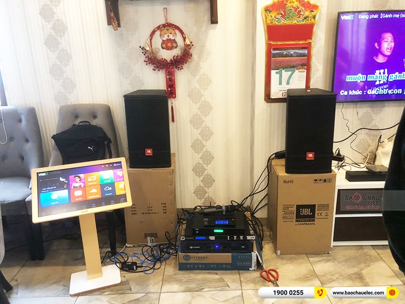 Lắp đặt dàn karaoke gia đình anh Nam tại Hà Nội