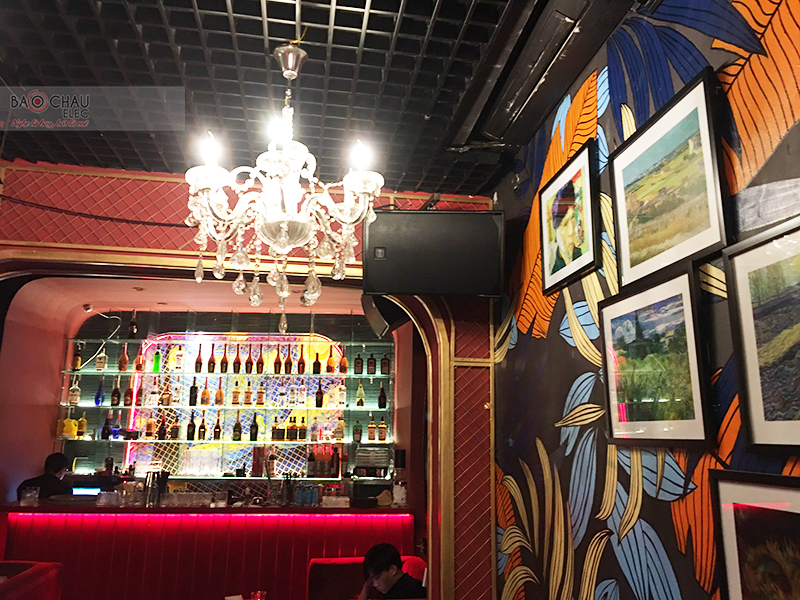 hệ thống âm thanh cho Quán bar Lugardecita tại Hà Nội