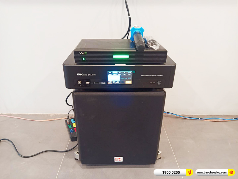 Lắp đặt dàn âm thanh hơn 130tr cho Cty cổ phần khoáng nóng Thanh Thủy tại Hà Nội (DP6120 Max, DKA 8500, SW512B, 4K Plus 4TB,…) 
