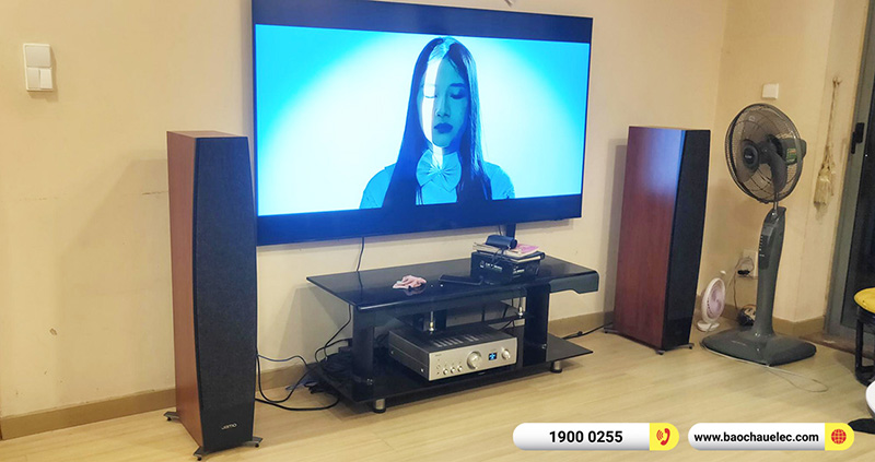 Lắp đặt dàn nghe nhạc trị giá gần 40 triệu cho anh Hòa tại Hà Nội