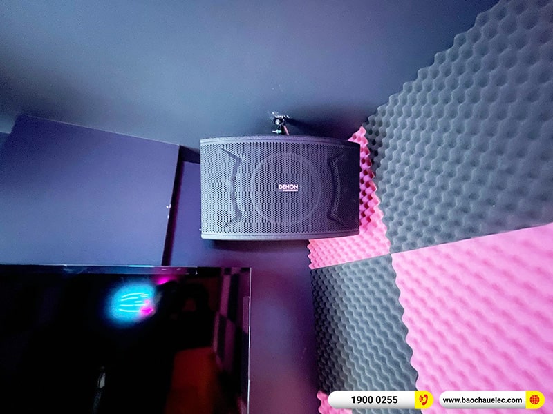 Lắp đặt hệ thống 14 phòng karaoke Music Box cho anh Trung tại Hà Nội (Denon DP-C10, BKSound DKA 5500) 