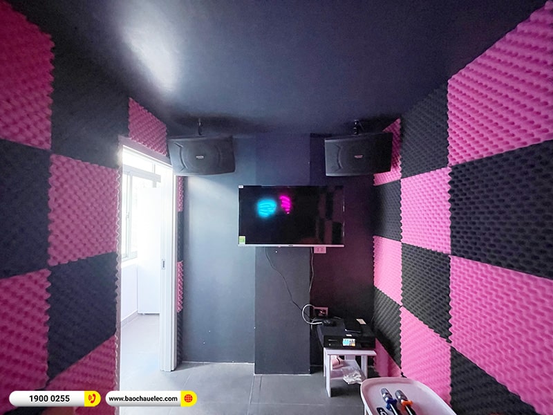 Lắp đặt hệ thống 14 phòng karaoke Music Box cho anh Trung tại Hà Nội (Denon DP-C10, BKSound DKA 5500) 