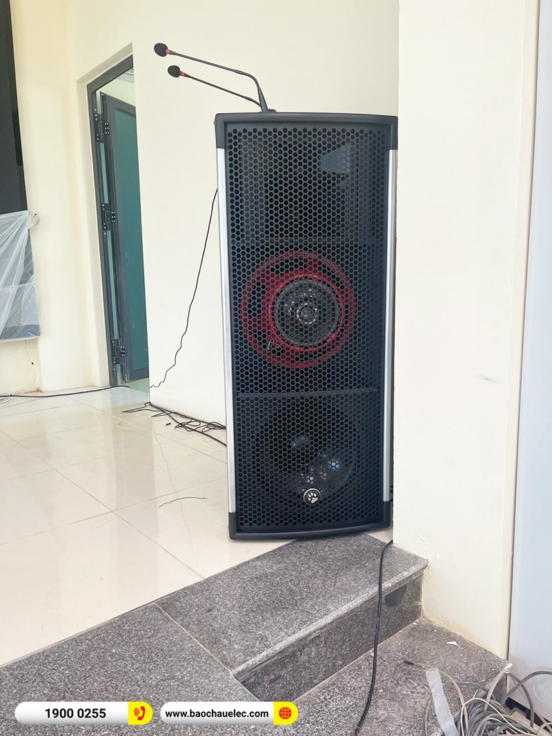 Lắp đặt dàn âm thanh hội trường Công ty CP Đầu tư xây dựng Việt Châu tại Hà Nội (CatKing Pro 2.5+, STD13002, STD18002, MG12XU, BPR-8500, Sub18+, VIP6000,…) 
