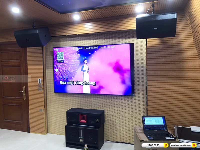 Lắp đặt dàn karaoke nghe nhạc, xem phim 5.1 trị giá hơn 90 triệu cho anh Trường tại Hà Nội 