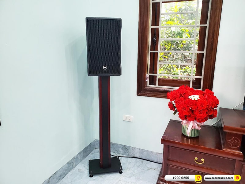 Lắp đặt dàn karaoke trị giá hơn 110 triệu cho anh Thống tại Hà Nội (RCF CMAX 4110, Xli3500, K9900II Luxury, A120P, VM300, BKSound M8)