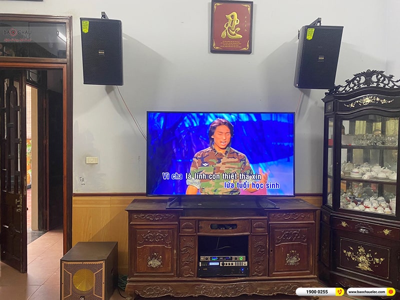 Dàn karaoke trị giá hơn 20 triệu cho anh Mạn tại Bắc Ninh