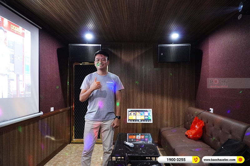 Thi công nội thất và lắp đặt âm thanh quán cà phê anh Phong tại Phương Mai – Hà Nội