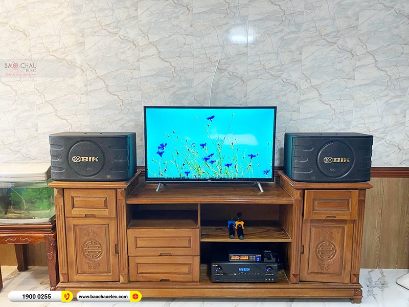 Lắp đặt dàn karaoke trị giá gần 20 triệu cho anh Dũng tại Quảng Ninh