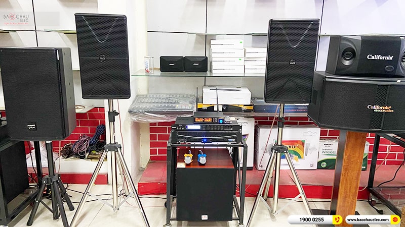 Lắp đặt dàn karaoke trị giá hơn 50 triệu cho anh Hùng tại Quảng Ninh