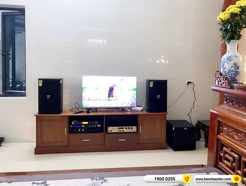 Lắp đặt dàn karaoke Domus gần 40tr cho anh Tuấn tại Hà Nam (Domus DP6120 Max, BIK CA-J602, KX180A, TX212S, BBS W500) 