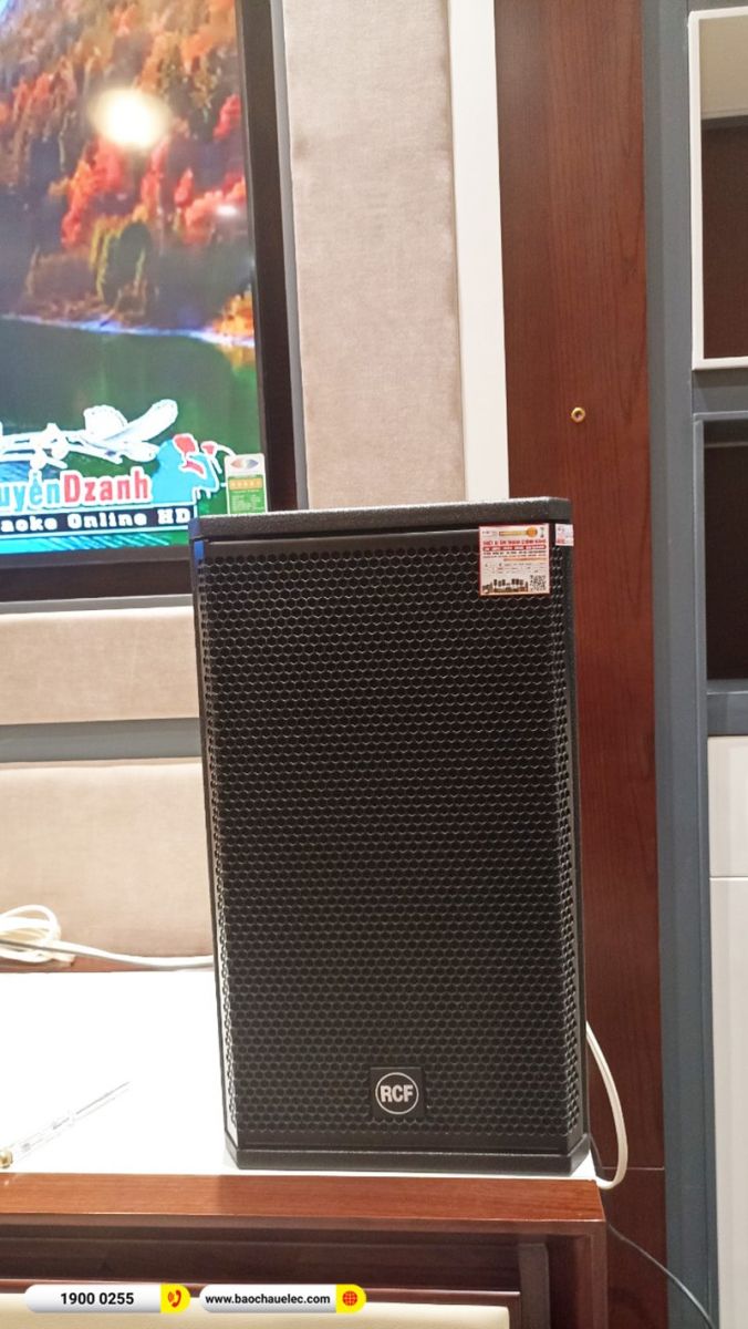 Lắp đặt dàn karaoke trị giá hơn 40 triệu cho anh Dũng tại Hải Dương (RCF X-MAX 10, VM420A, X6 Luxury, SW512, BCE UGX12) 
