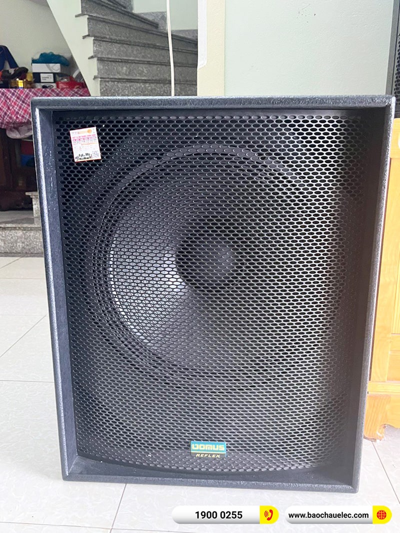 Lắp đặt dàn karaoke Domus 48tr cho anh Giao tại Hải Dương (Domus DP6120 Max, VM830A, BPR-5600, RXW 18C, BJ-U600) 