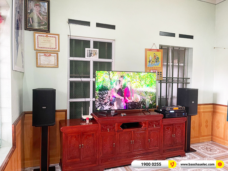 Lắp đặt dàn karaoke trị giá hơn 40 triệu cho anh Khanh tại Hải Dương (Denon DN510, VM420A, X5 Plus, JBL A100P, BCE UGX12) 