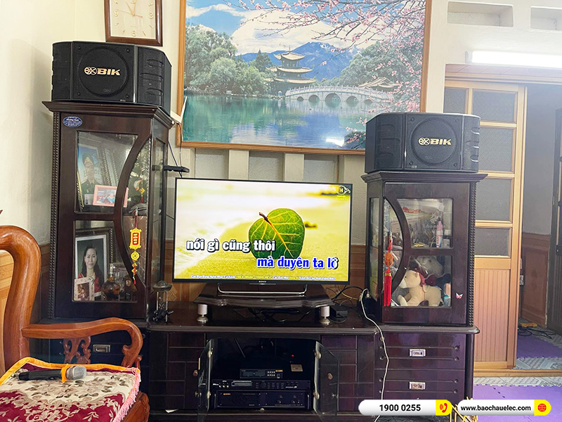 Lắp đặt dàn karaoke trị giá hơn 20 triệu cho anh Vượng tại Hải Dương (BIK BS-998X, VM620A, X5 Plus, BJ-U100) 