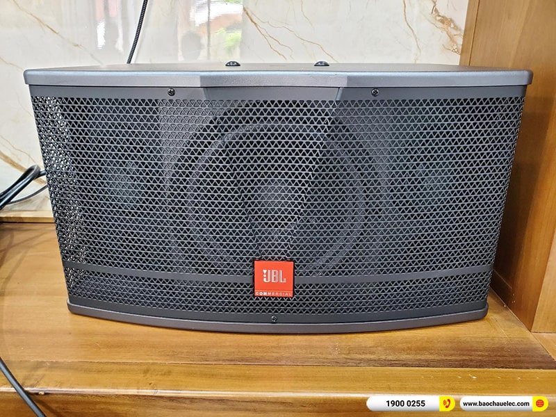Lắp đặt dàn karaoke JBL hơn 23tr cho khách hàng tại Hải Dương (JBL CV1852T, BKSound DKA 6500, SW512C) 